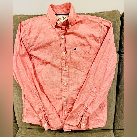 Hollister Long Sleeved Button Down Shirt - Picture 1 of 2
